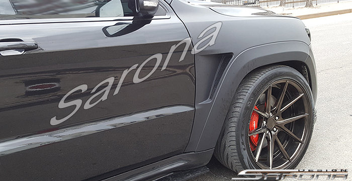 Custom Jeep Grand Cherokee  SUV/SAV/Crossover Fenders (2011 - 2019) - $1190.00 (Part #JP-001-FD)